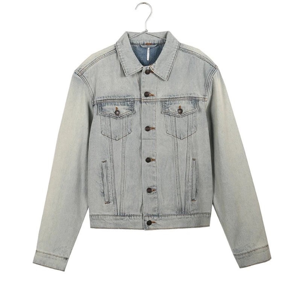 Free people oversized Denim Jacket